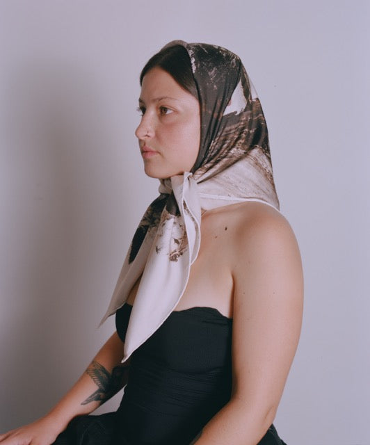 'Skin' Silk Scarf