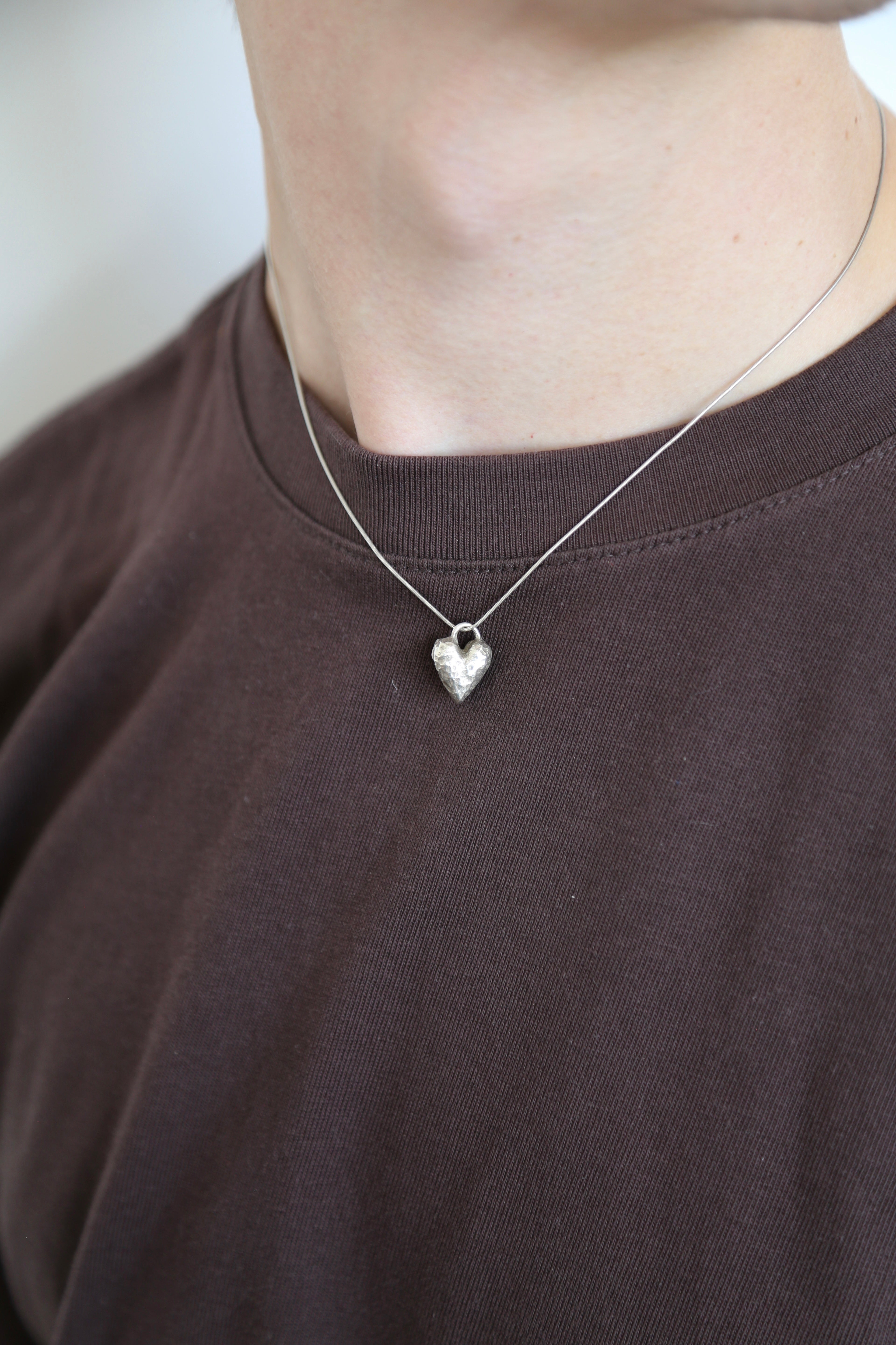 Silver Heart Necklace