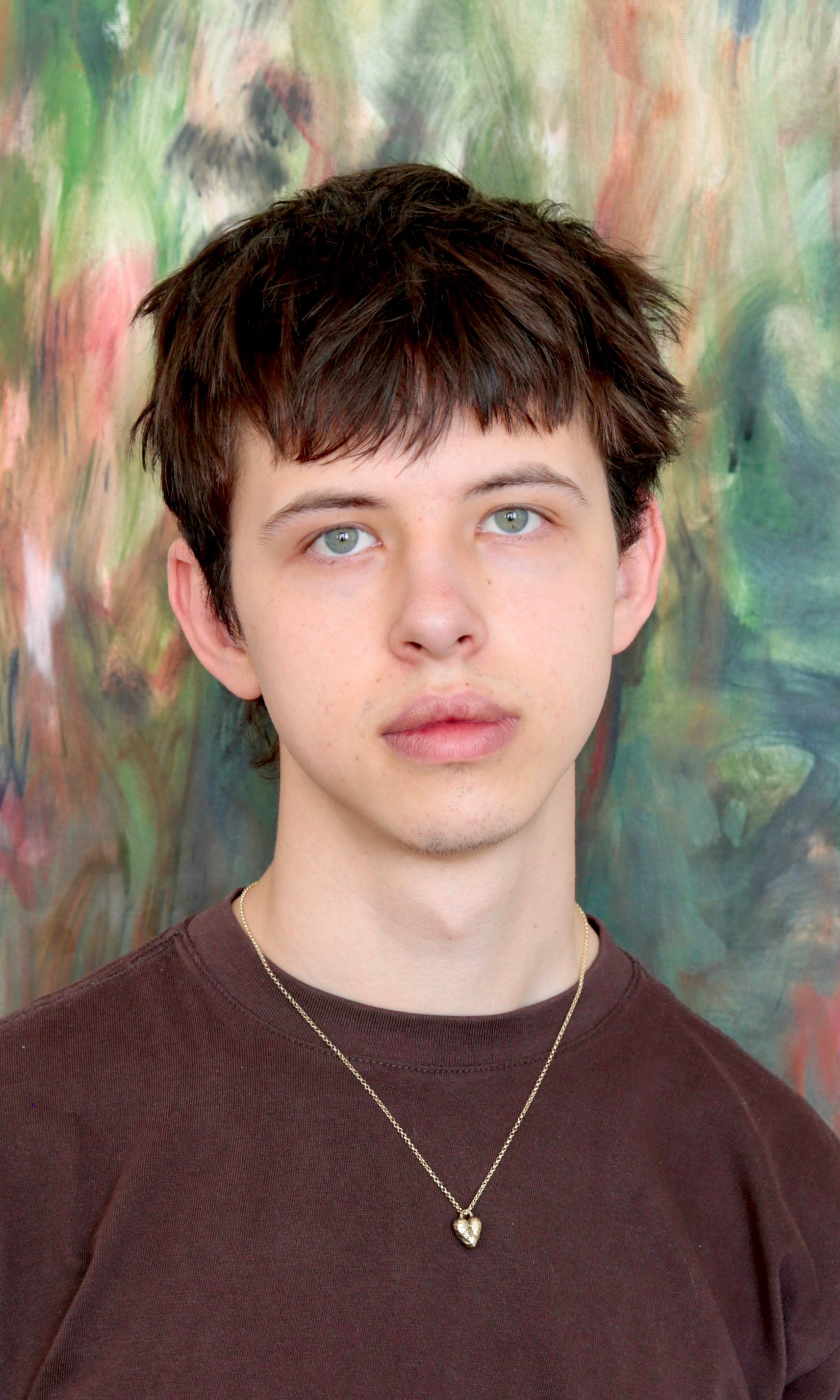 Brass Heart Necklace